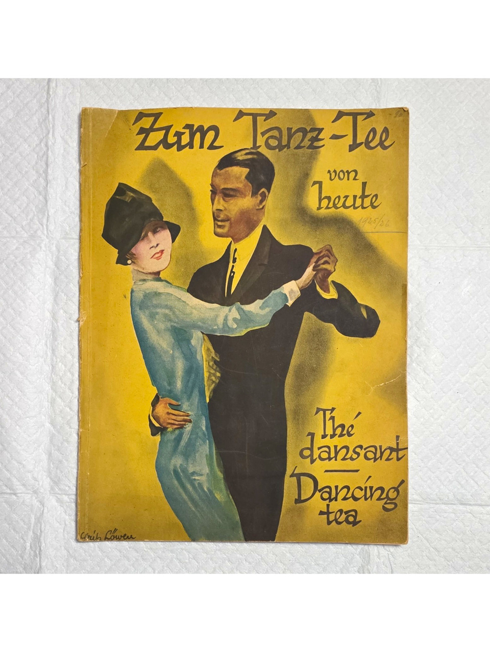 Rondo-Verlag Berlin "Zum Tanz-Tee von heute" Operetta Sheet Music Piano/Voice